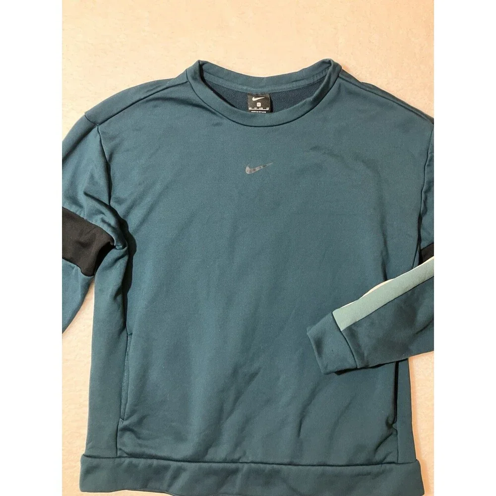 NIKE Women’s XS Pullover Sweat Shirt Long Sleeve Center Swoosh